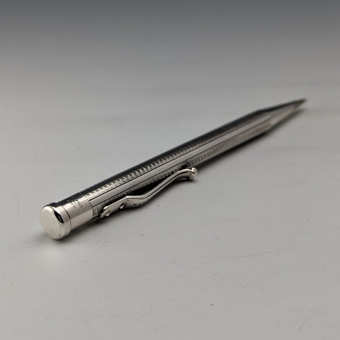 英國 Vintage Yard O 紅色卷銀自動鉛筆